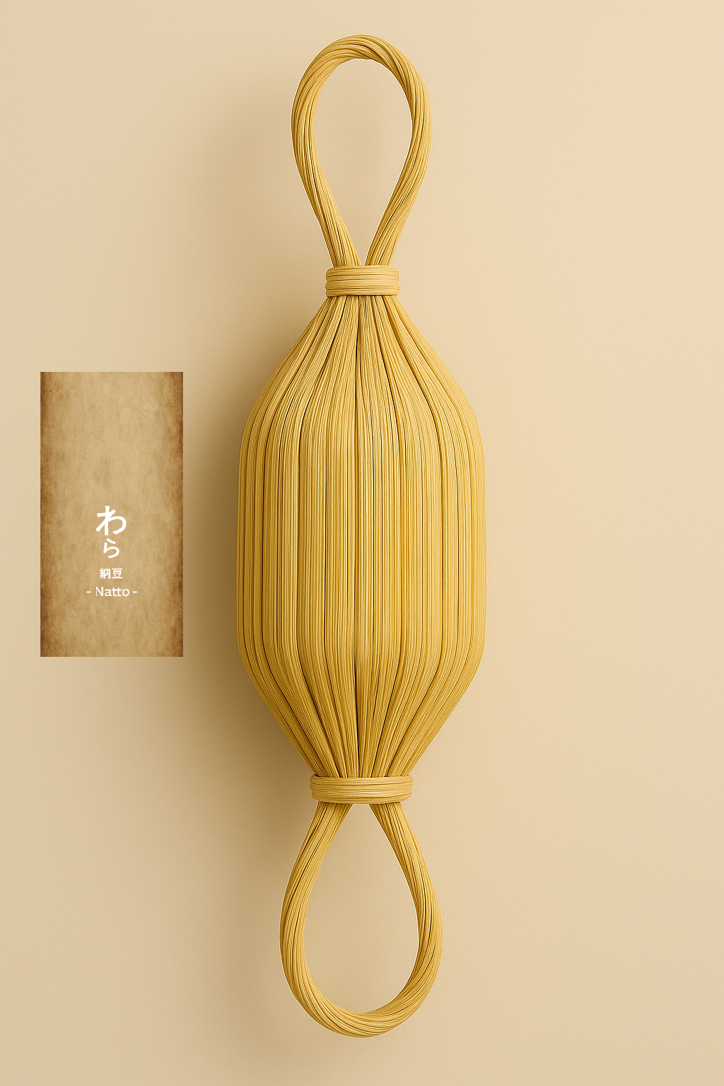 わらむすび納豆